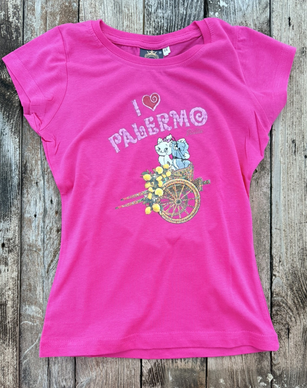 T-Shirt gattini in carretto