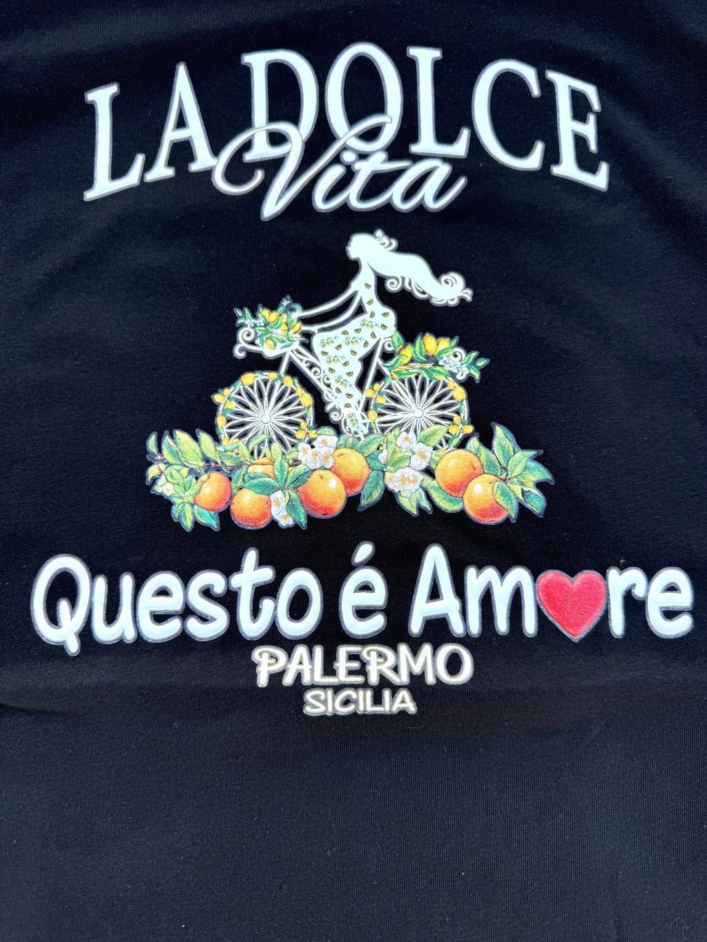 T-Shirt "La Dolce Vita" – Edizione Palermo Sicilia