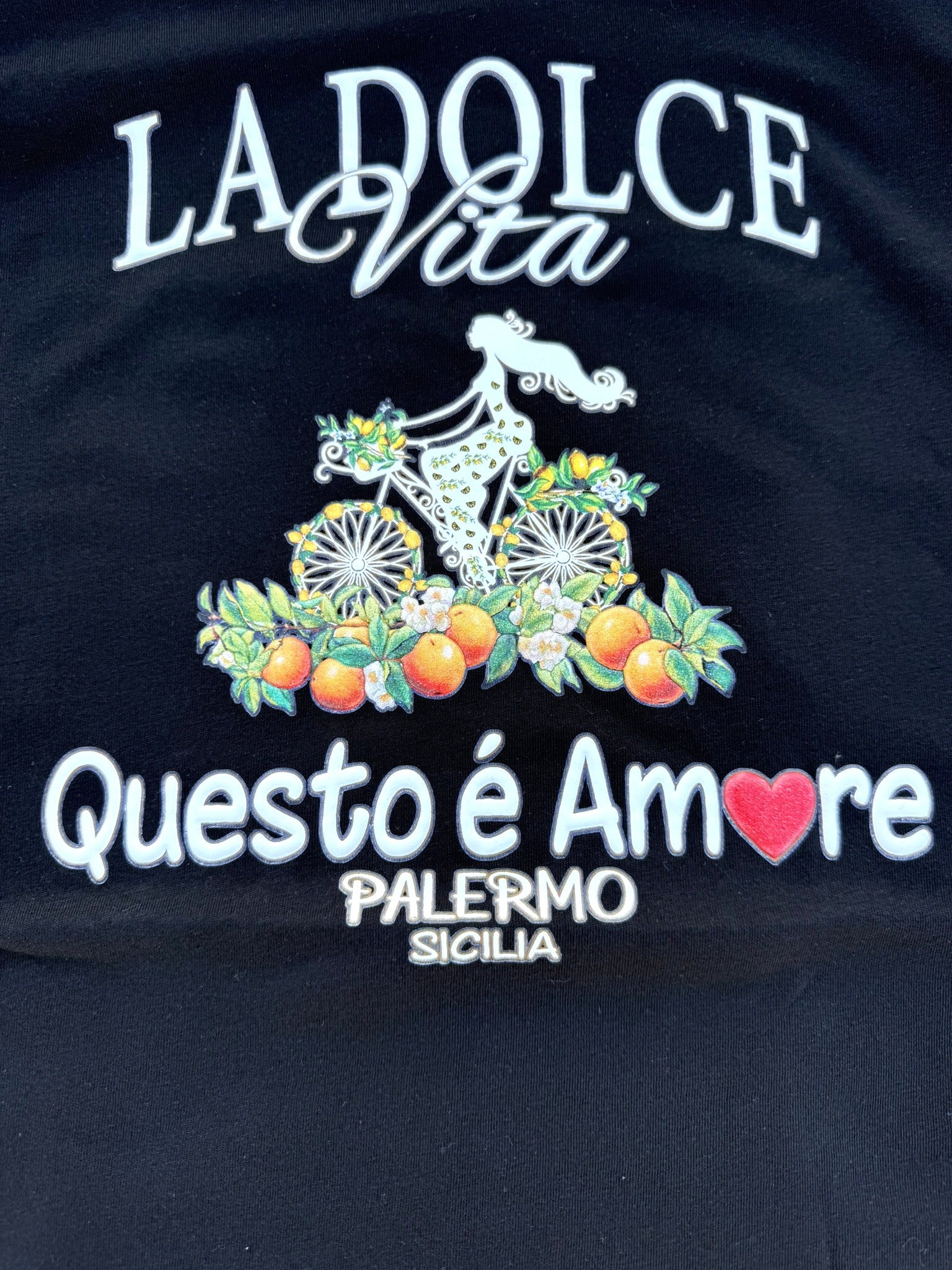 T-Shirt "La Dolce Vita" – Edizione Palermo Sicilia