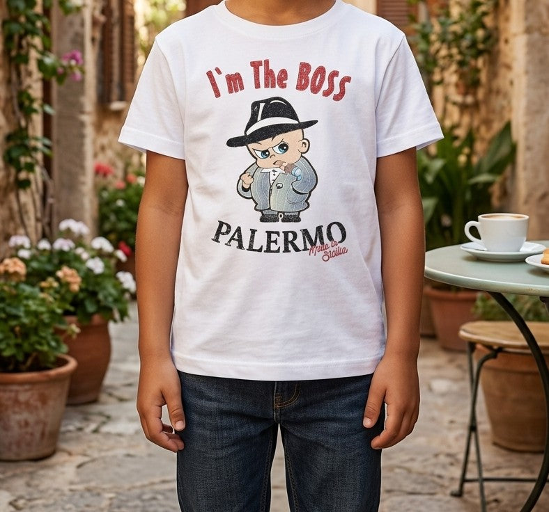 T-shirt "I'm the Boss - Palermo"