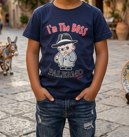 T-shirt "I'm the Boss - Palermo"